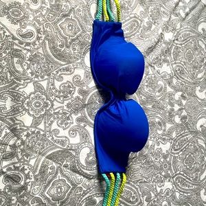 Victoria’s Secret bandeau bathing suit top.